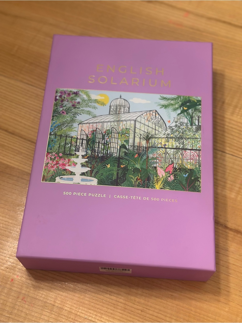 Hobbry Puzzle - English Solarium